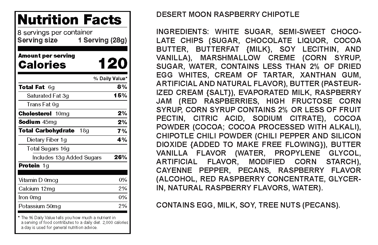 Desert Moon Raspberry Chipotle